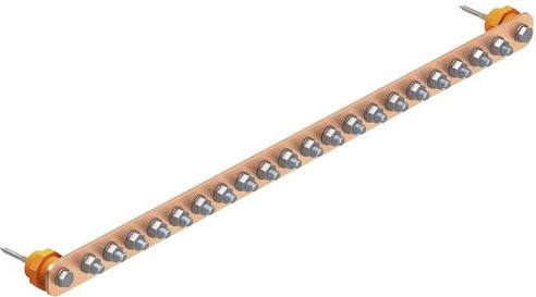 OBO Bettermann Potentialausgleich 1802 20 CU in Silber aus Messing - Bild 1