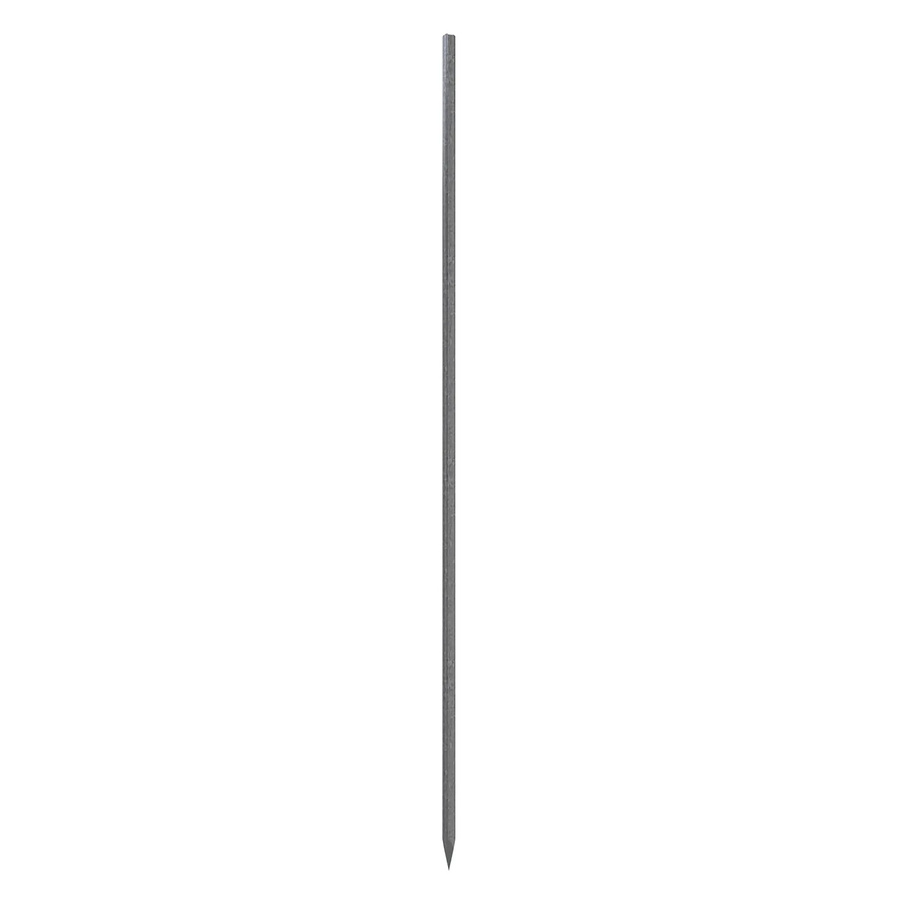 Schake Schnurpfahl aus Stahl in Silber, Durchmesser: 1,8 cm, Höhe: 120 cm - Bild 2