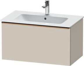 Duravit Waschtischunterschrank D-Neo beige, wandhängend, B/T/H: 81 x 46,2 x 44 cm - Bild 1
