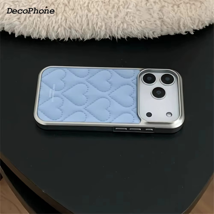 Clmj Herzförmige Handyhülle für iPhone 11 bis iPhone 17 Pro Max, transparente weiche Rückseiten-Abdeckung - Bild 2