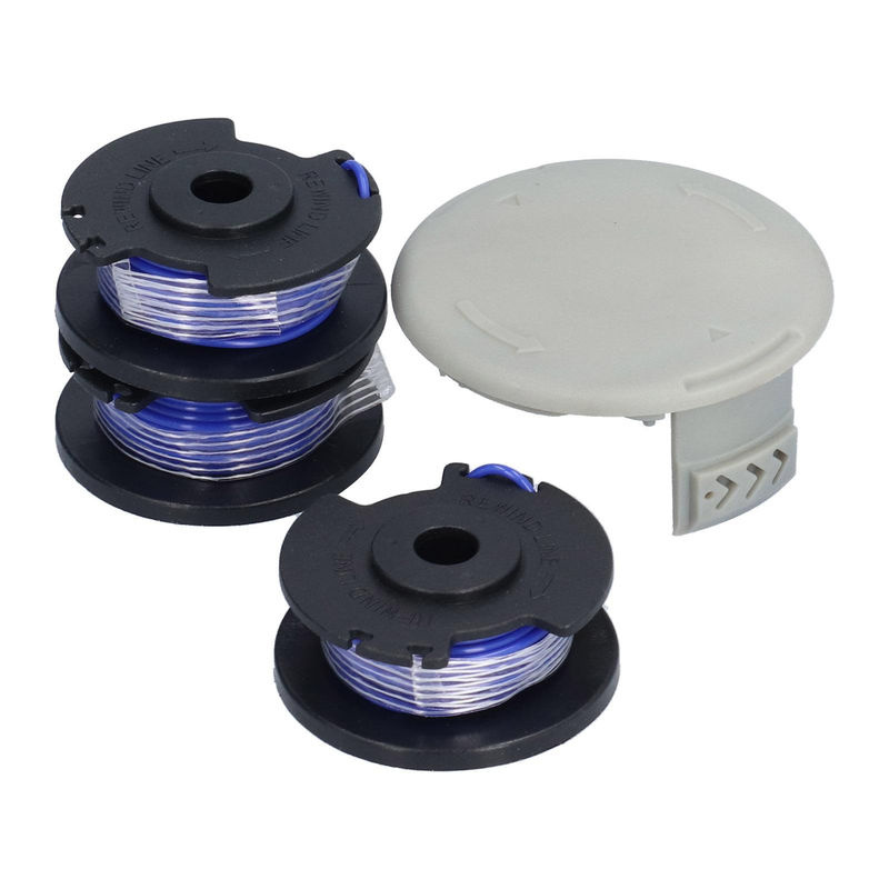 Kkmoon Trimmerfaden-Spulenkappen-Set als Ersatzteil für Ryobi One Plus AC14RL3A 18 V, 24 V, 40 V aus ABS-Kunststoff, 0,065 Zoll - Bild 4