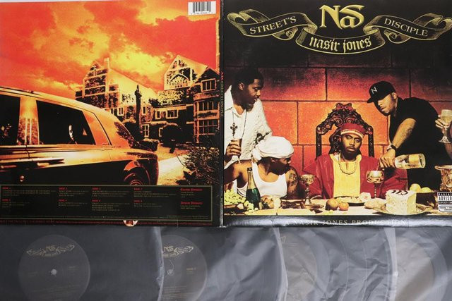 Nas Streets Disciple LP Schallplatte von Columbia, Hip-Hop Album, Gebraucht - Bild 1
