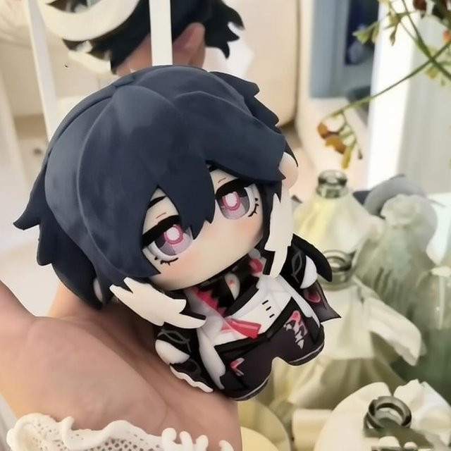 Yiran toy Honkai Star Rail Ashveil Plüschtier, 10cm, ab 14 Jahren - Bild 1
