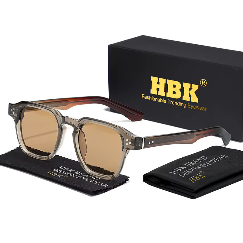 HBK Sonnenbrille, Herren, Vollrand, Square, Kunststoff - Bild 1