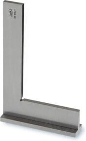 Helios Anschlagwinkel aus rostfreiem Edelstahl DIN 875/1, Farbe: Silber, B/H: 1000 x 660 mm - Bild 1