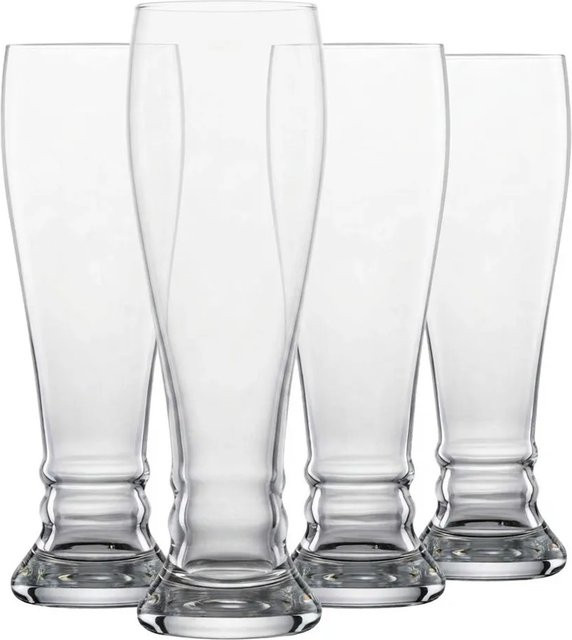 Schott Zwiesel Weizenbiergläser Bavaria Beer Basic, 4er Set, transparent, 0,5 l pro Glas - Bild 1
