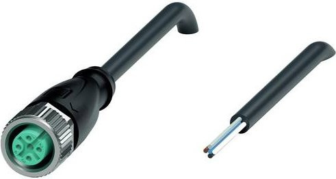 Pepperl+Fuchs Sensor-Aktor-Steckverbinder 239998-100015, konfektioniert, 5-polig, Schwarz, Länge: 20 m - Bild 1