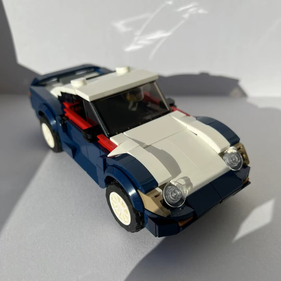 Pola Deer DIY Rally Racing MOC 1984, Hochmobilitäts-Offroad-Truck 959, Montagemodell - Bild 1