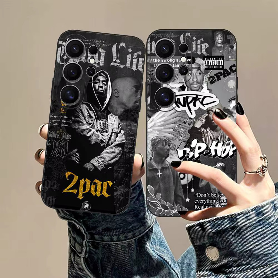 Handyhülle mit 2pac Tupac Motiv für Samsung Galaxy S24 FE S25 Ultra S20 Lite S21 S22 S23 S24 S22 Ultra 5G - Bild 2