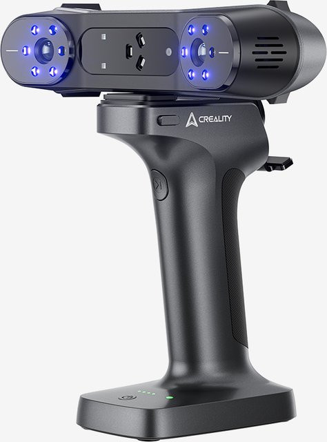 Creality RaptorX 3D-Scanner mit blauen Laserlinien und Wi-Fi 6 für hohe Präzision in Blau und Schwarz - Bild 1