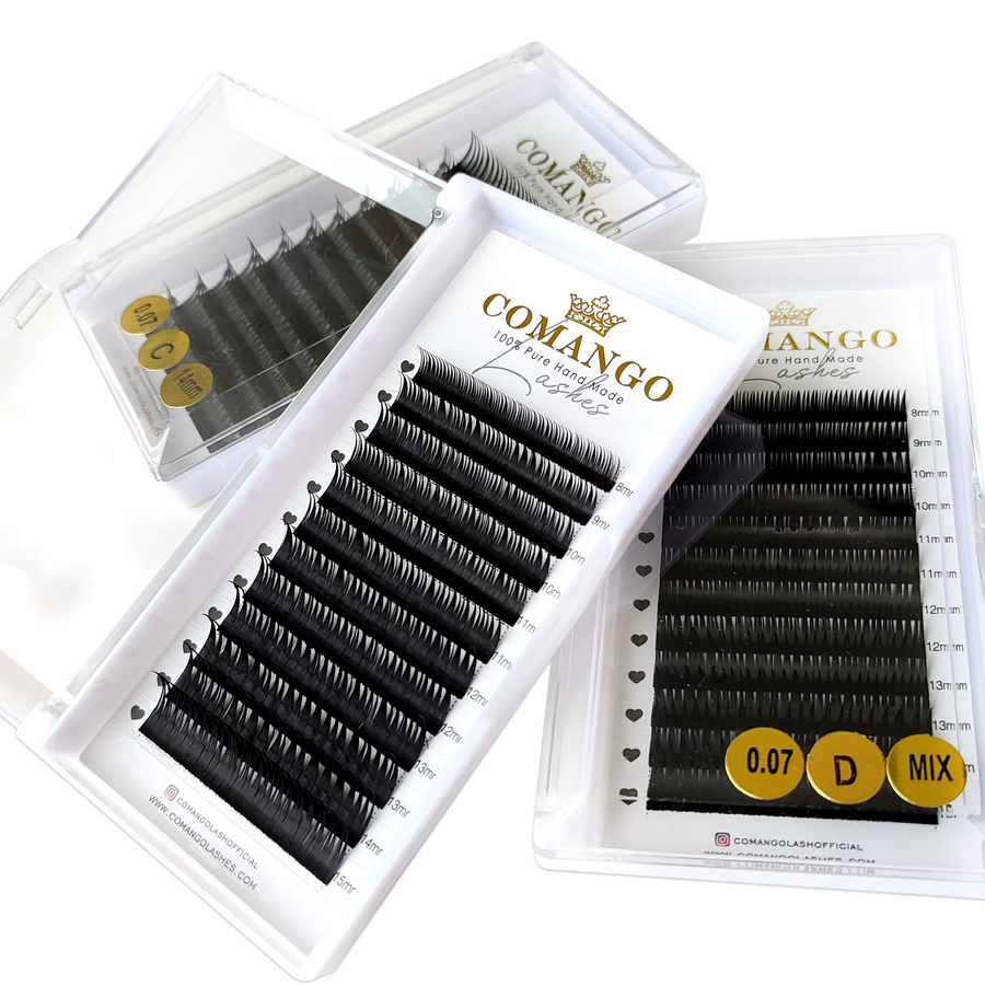 CoMango Wimpernverlängerung, Black, Natürlich, Unisex - Bild 5