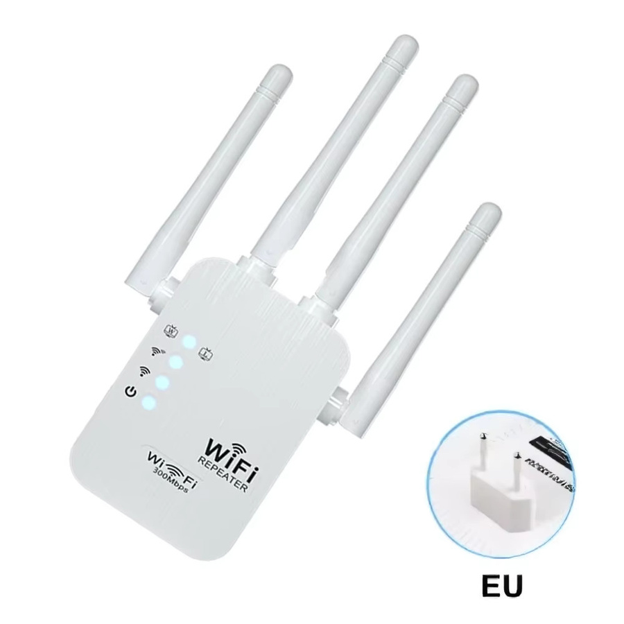 PHONEPACE WLAN-Repeater 300Mbps Wi-Fi 4 Signalverstärker 2,4G Single-Band in Weiß - Bild 6