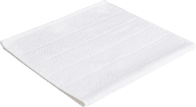 Modern Living Gästetuch Anna in Weiß, gestreift, aus Baumwolle, B/H: 30 x 50 cm - Bild 1