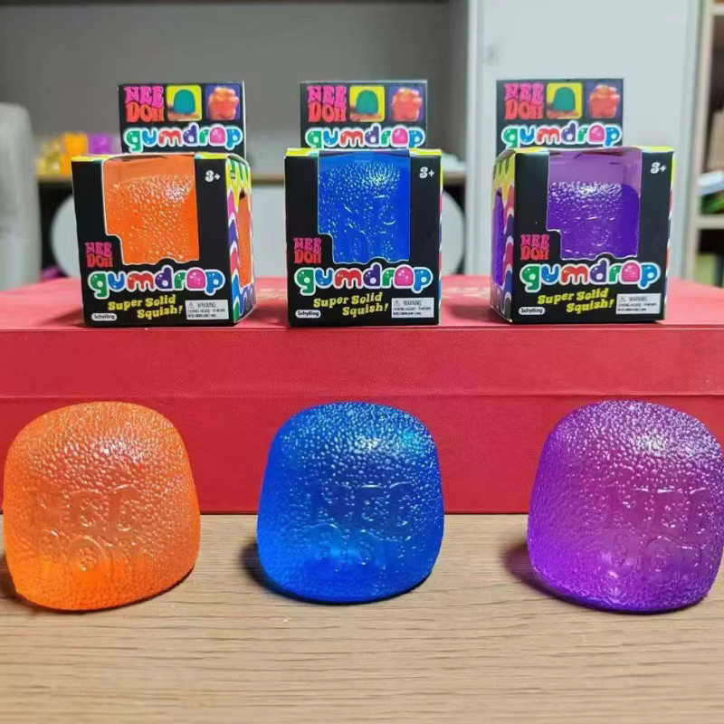 Schylling Nee Doh Mini Candy Toy NeeDoh Gumdrop, Fidget-Spielzeug, Quetschball - Bild 6