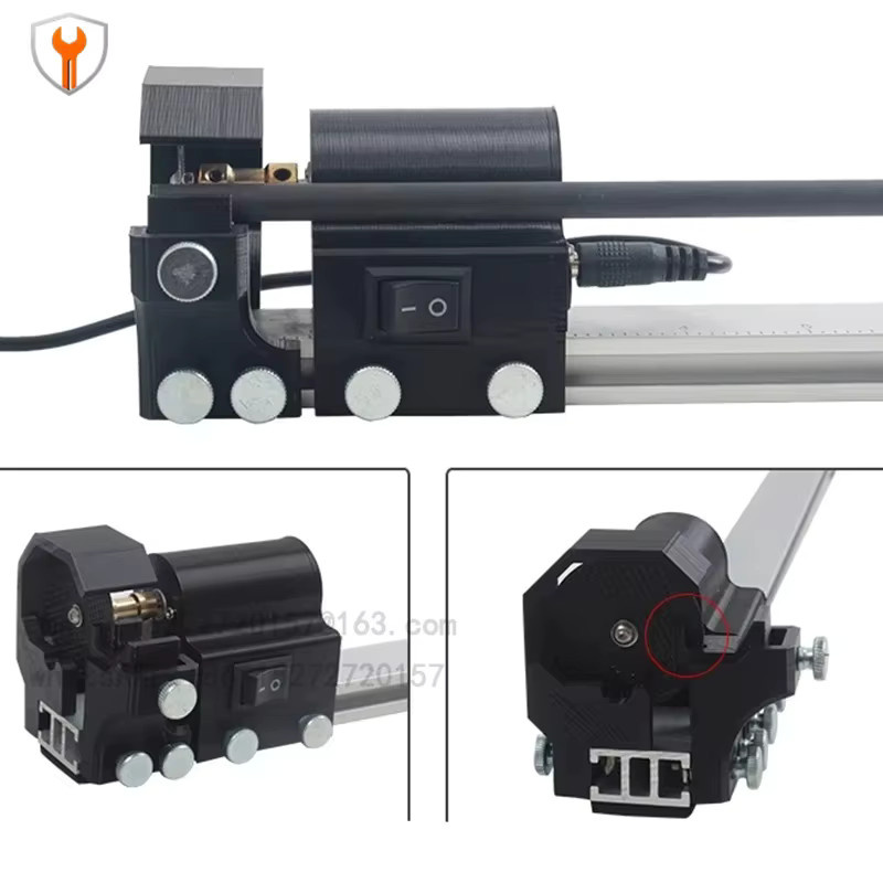 Elektrischer Pfeilschaftschneider JPHZNB in Schwarz als Mini-Trimmsäge für Kohlefaser und Fasern mit einer Schnittlänge von 4,3 bis 32 Zoll - Bild 3