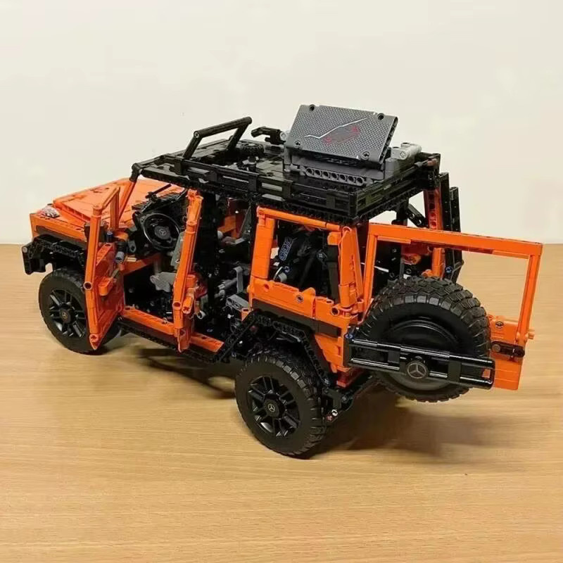 Hot Toys Orangefarbenes Geländefahrzeug G500, Bausatz, ab 14 Jahren - Bild 3