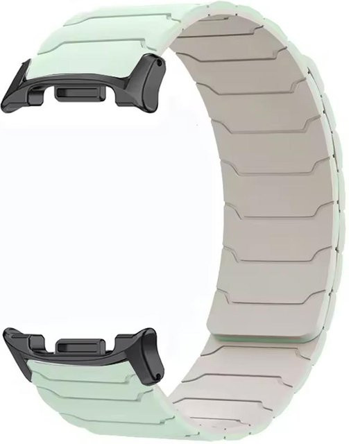 Uhrenarmband Silikon, Magnetisch, Gray, Unisex - Bild 1