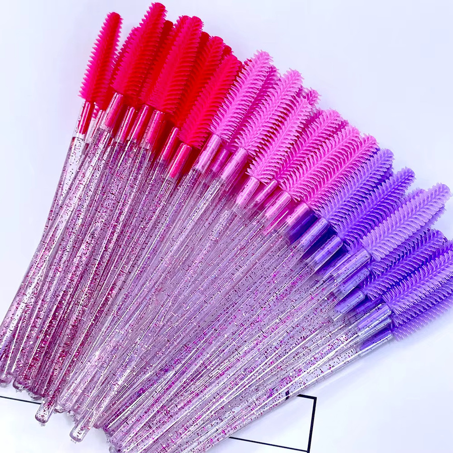 Mollie Lipper Wimpernbürsten Silikon-Gel Mascara-Applikatoren, Unisex - Bild 3