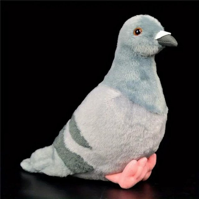 Yiran toy Weiße Grüne Taube, Plüschtier, ab 0 Jahren - Bild 1