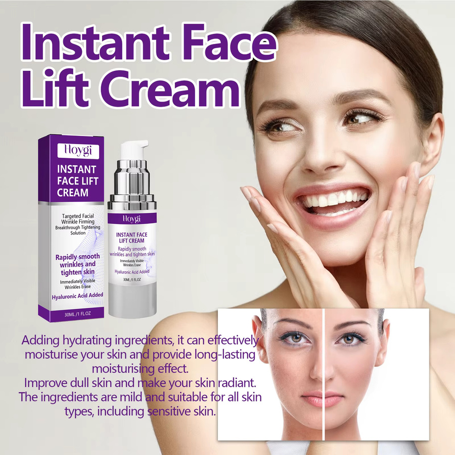 HOEGOA Anti-Aging-Gesichtscreme mit Hyaluronsäure, Reife Haut, Unisex - Bild 2