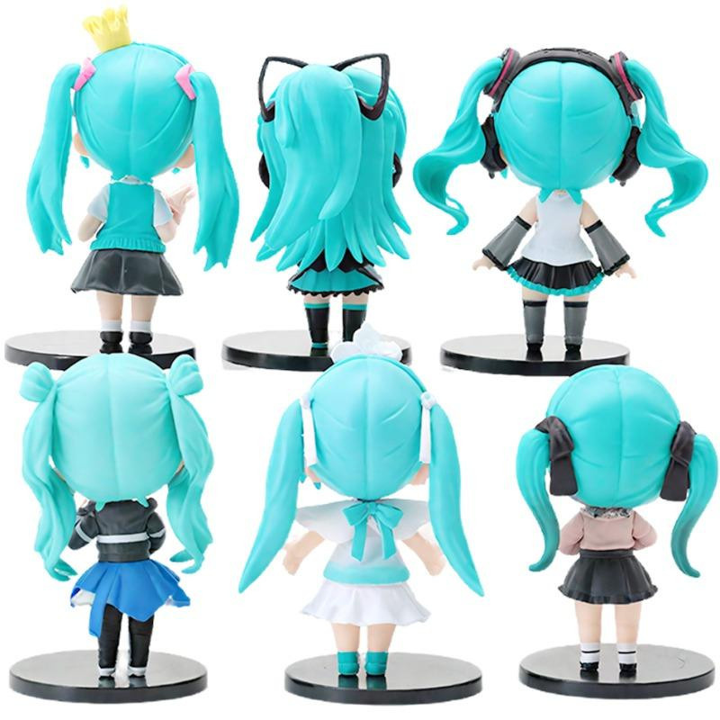 Yiran toy 1 Chibi Hatsune Miku Blind Box Figur Anime Vocaloid weiß - Bild 2