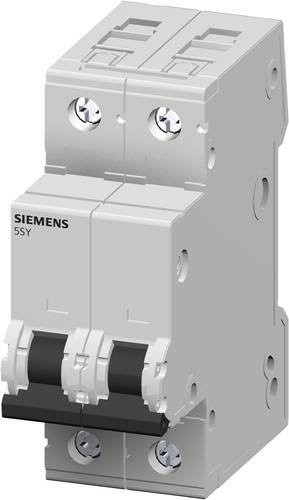 Siemens Leitungsschutzschalter 5SY4203-6 grau 2polig 3A 400 V/AC - Bild 1