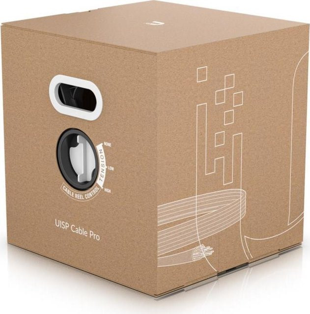 Ubiquiti UISP Cable Pro CAT 5e STP Bulkkabel Schwarz 305 m - Bild 1