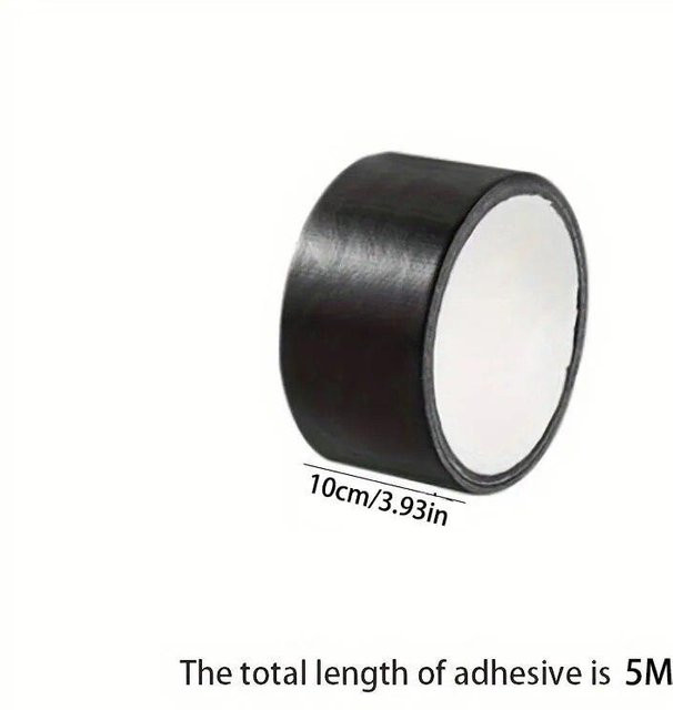 YIRAN Jewelry 5 Klebeband auf Stoffbasis in Schwarz zur Reparatur von Leder und Polstermöbeln - Bild 1