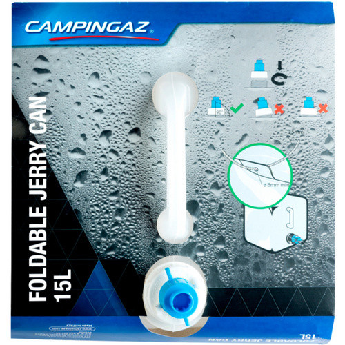 Campingaz Wasserkanister faltbar, 15 l, weiß/blau - Bild 2