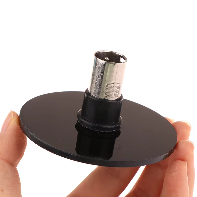 JETTING Saugnapf-Adapter Schwarz mit 3XLR Love Machine-Anschluss für Teleskop-Linearantrieb-Befestigungshalter, Durchmesser: 8,5 cm - Bild 2