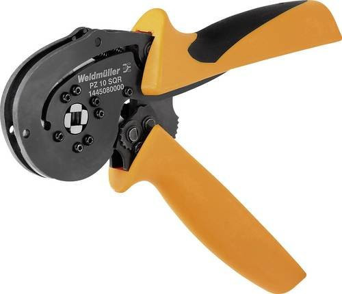 Weidmüller Crimpzange PZ 10 SQR für Aderendhülsen 0,14 bis 10 mm² in Orange - Bild 1