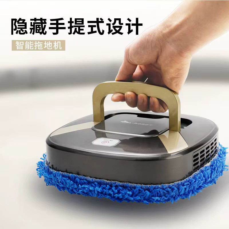 Intelligenter Bodenreinigungsroboter OEM Mini All-in-One Saug- und Wischroboter in Gold - Bild 2