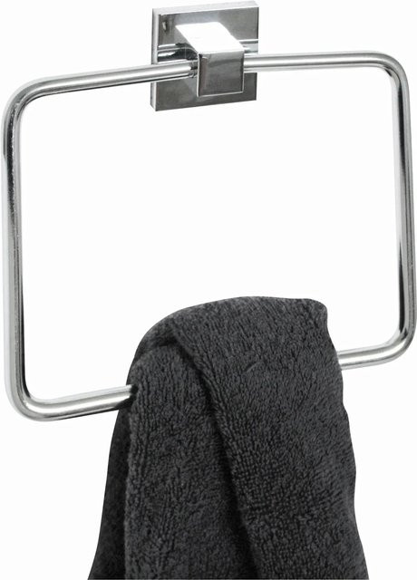 Fackelmann Handtuchring Mare in Chrom Silber, B/H/T: 19 x 17 x 3,5 cm - Bild 1
