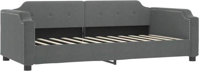 vidaXL Tagesbett Dunkelgrau B/T/H: 200 x 100 x 66,5 cm - Bild 1