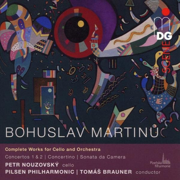 Bohuslav Martinů und Petr Nouzovský: Gesamte Werke für Cello und Orchester CD von MDG - Bild 1