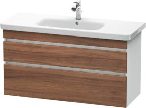 Duravit Waschtischunterschrank DuraStyle in Weiß, wandhängend, B/T/H: 113 x 44,8 x 61 cm - Bild 1