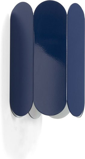 HAY Arcs Wall Sconce Wandleuchte aus Stahl in Blau - Bild 1