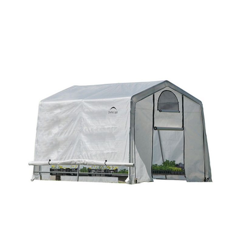 Shelter Logic Foliengewächshaus mit Satteldach in Weiss, B/T: 300 x 300 cm, Höhe: 240 cm - Bild 3