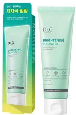 Dr.G Aufhellendes Reinigungs-Peeling-Gel, 80g, Hyaluronsäure, Empfindliche Haut - Bild 1