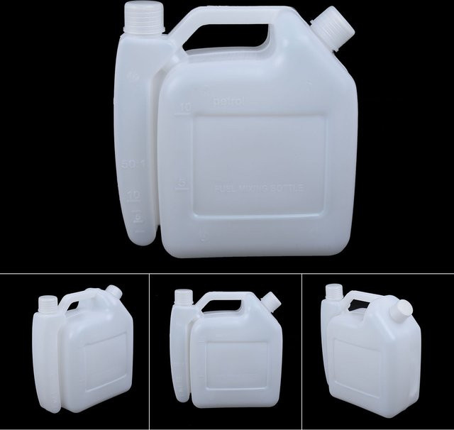 Vibratite Kraftstoffmischbehälter für Benzin und Öl, 1 l, Weiß - Bild 1