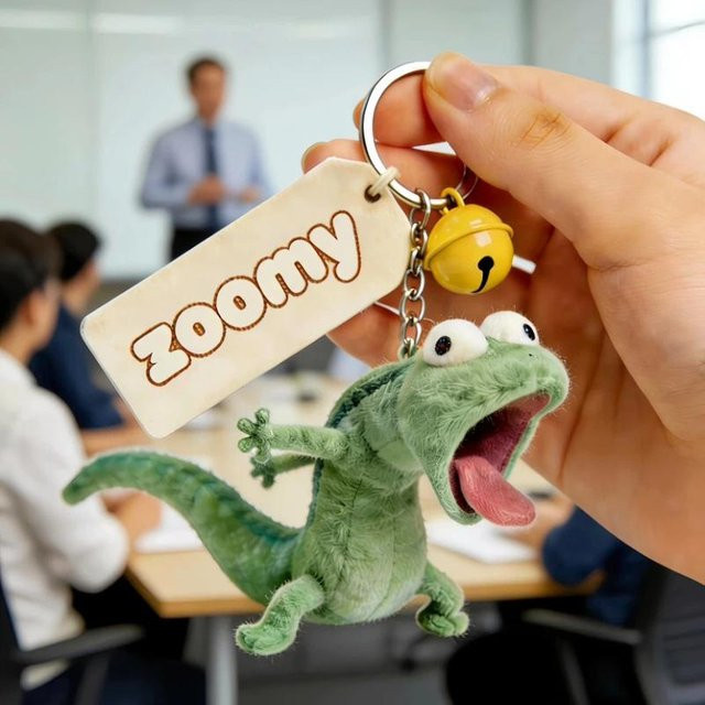 Lizardtom Cartoon Plüsch Eidechse, Stofftier, ab 14 Jahren - Bild 1
