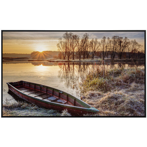 papermoon Infrarotheizung EcoHeat Boot in Winterlandschaft mit Matt-Effekt in Bunt, App-Steuerung und Überhitzungsschutz - Bild 2