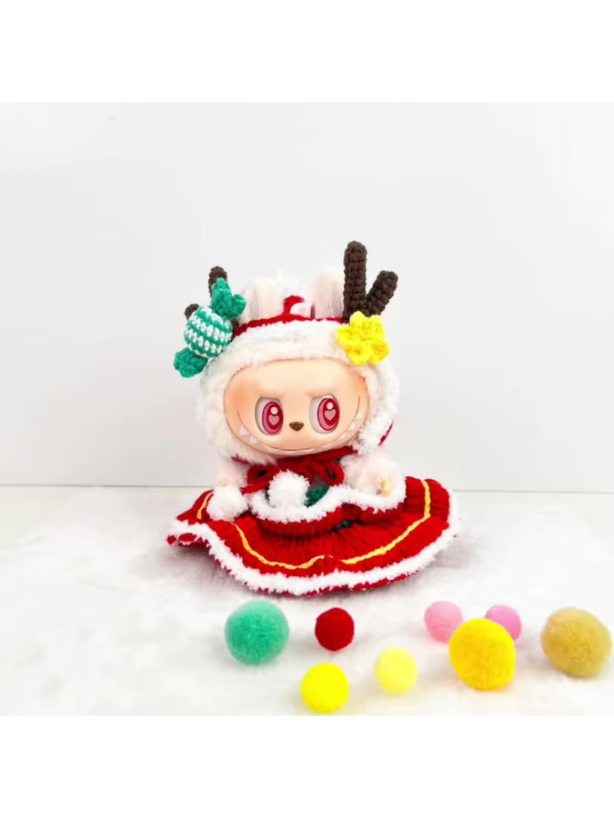 Adoowoo Labubu Puppen-Kleidung, Zubehör, Weihnachten - Bild 2