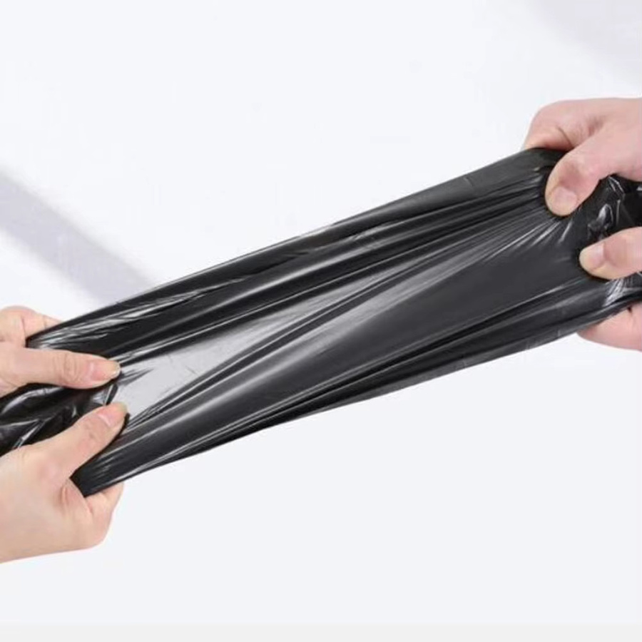 APWIKOGER Faltbare Toiletten-Müllbeutel für den Außenbereich, 12 Stück pro Rolle, Schwarz, aus Kunststoff, ideal für Camping und Reisen - Bild 4