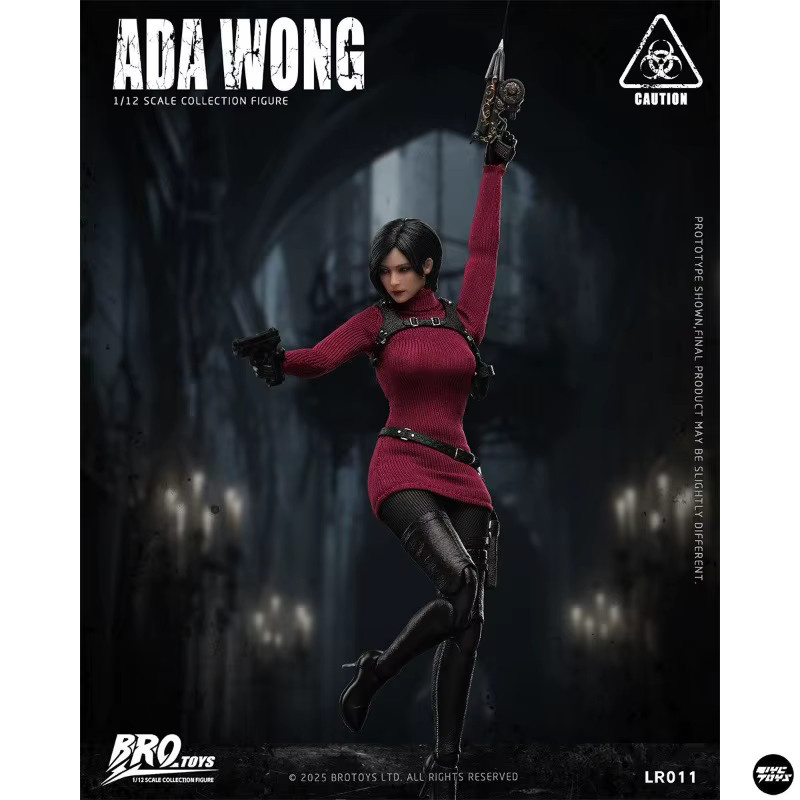 BROTOYS Ada Wong, Actionfigur, 6 Zoll, Komplettset, Modellspielzeug - Bild 2