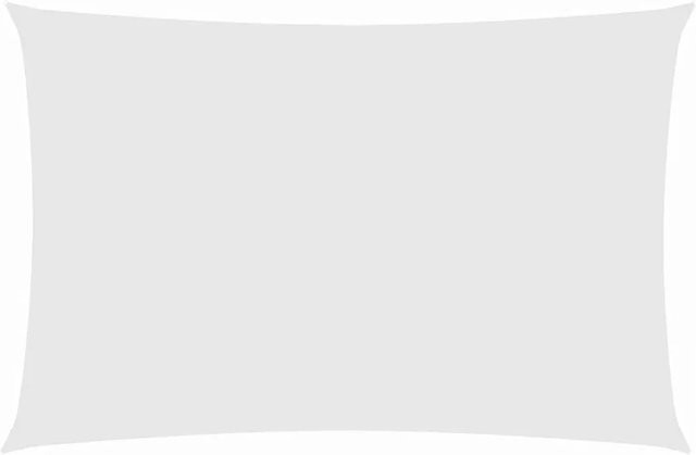 Furnicato Sonnensegel aus Oxford-Gewebe rechteckig in Weiß, B x T: 5 x 2 m - Bild 1