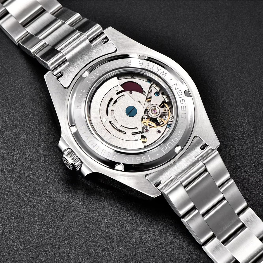 PAGANI DESIGN GMT Armbanduhr, Automatik, Edelstahl, Saphirglas, Herren - Bild 6