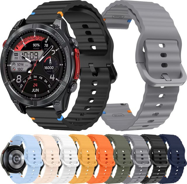 Zeblaze Uhrenarmband Silikon, 22 mm, Unisex - Bild 1