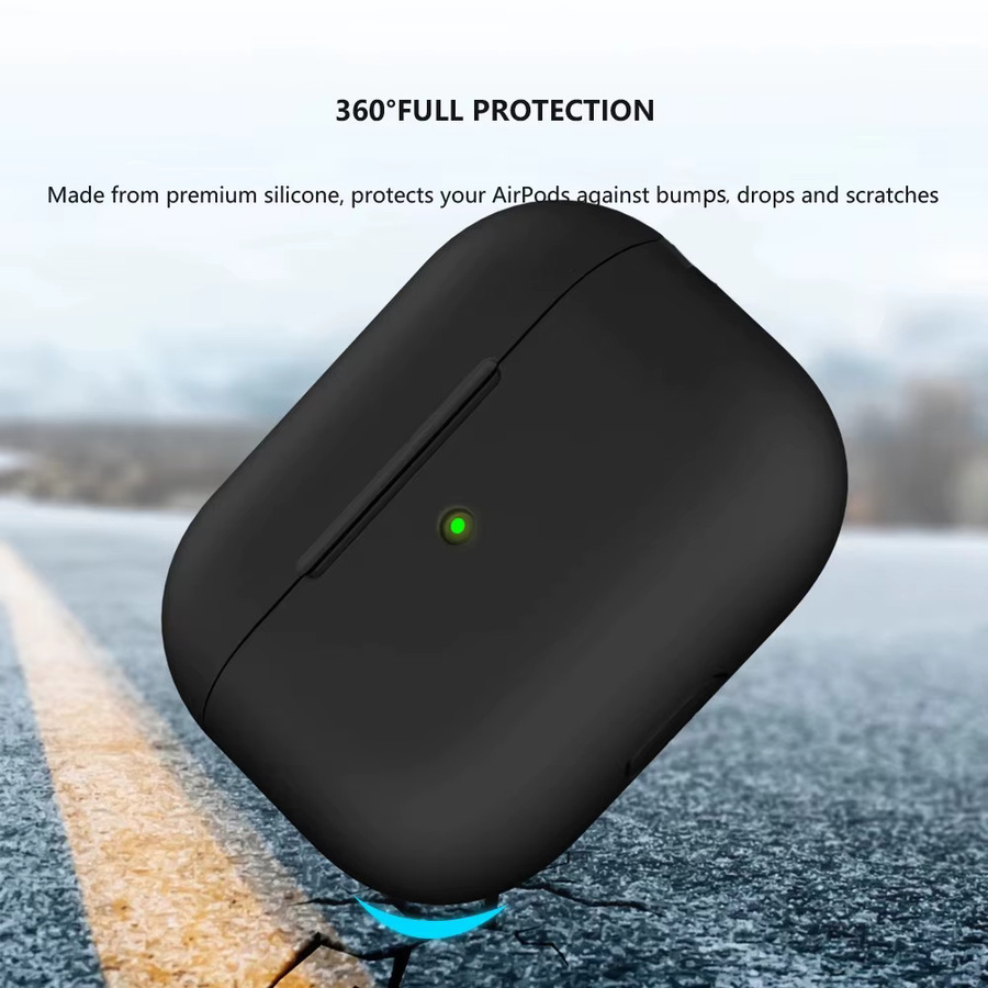 Apple Ultradünne Flüssigsilikon-Schutzhülle für AirPods in Weiß - Bild 4
