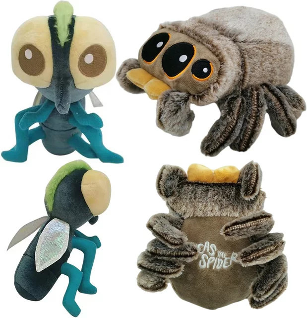 Bandai Spinne Kleine Fliege, Plüschtiere, Schwarz - Bild 1
